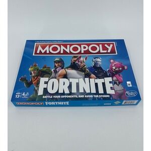 Monopoly FORTNITE Board Game Epic EDITION Hasbro Characters Action Die Storm